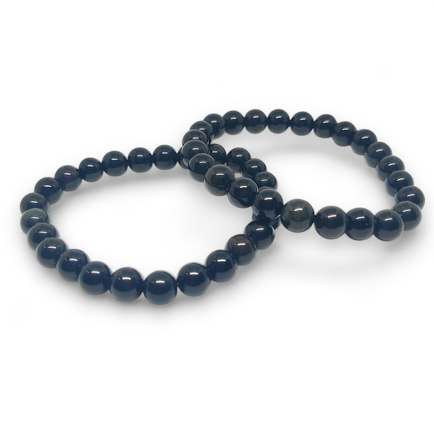 Black Obsidian Bracelet – Protection, Grounding & Energy Shield