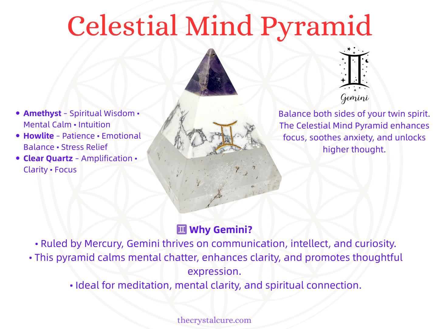 Gemini - Celestial Mind Pyramid