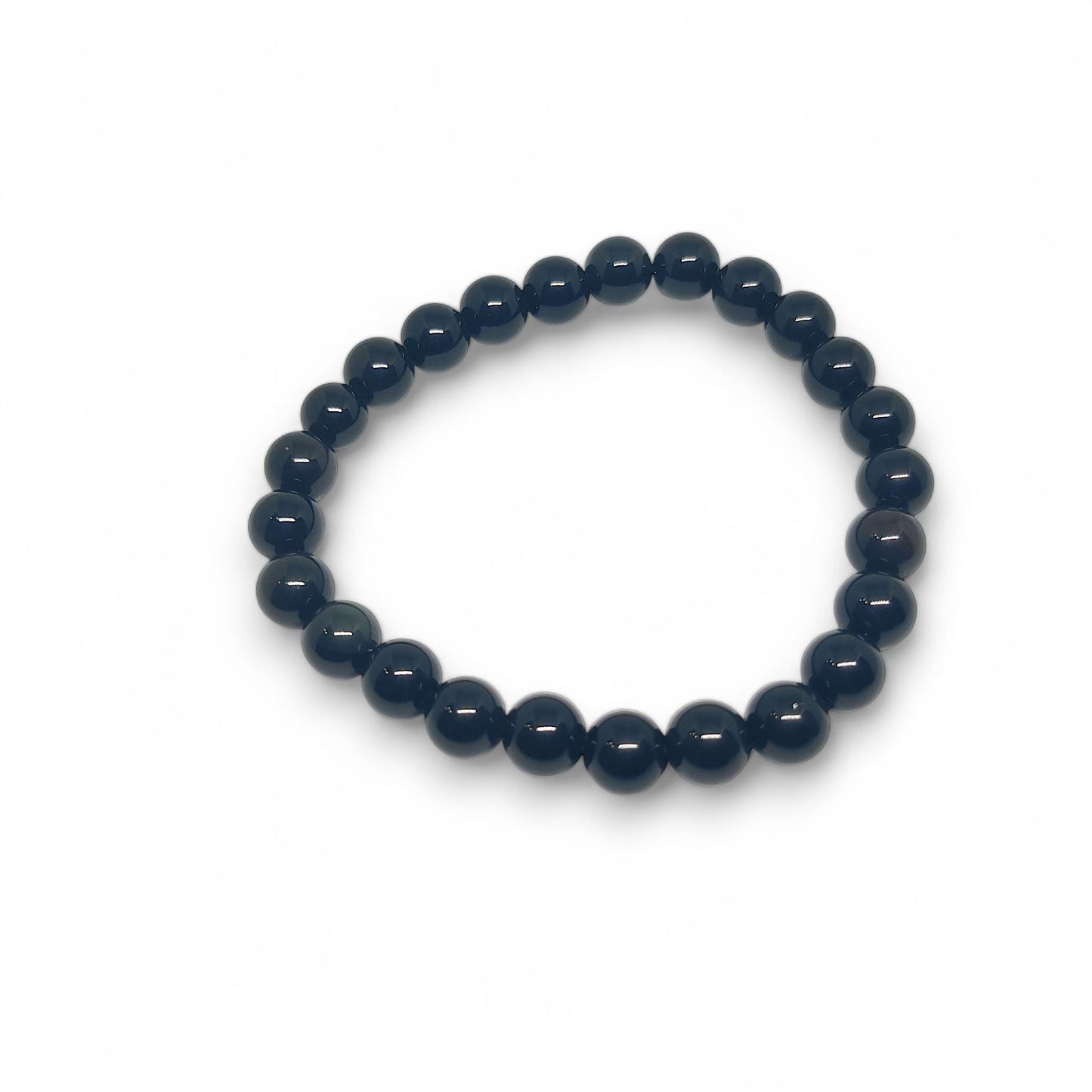Black Obsidian Bracelet – Protection, Grounding & Energy Shield