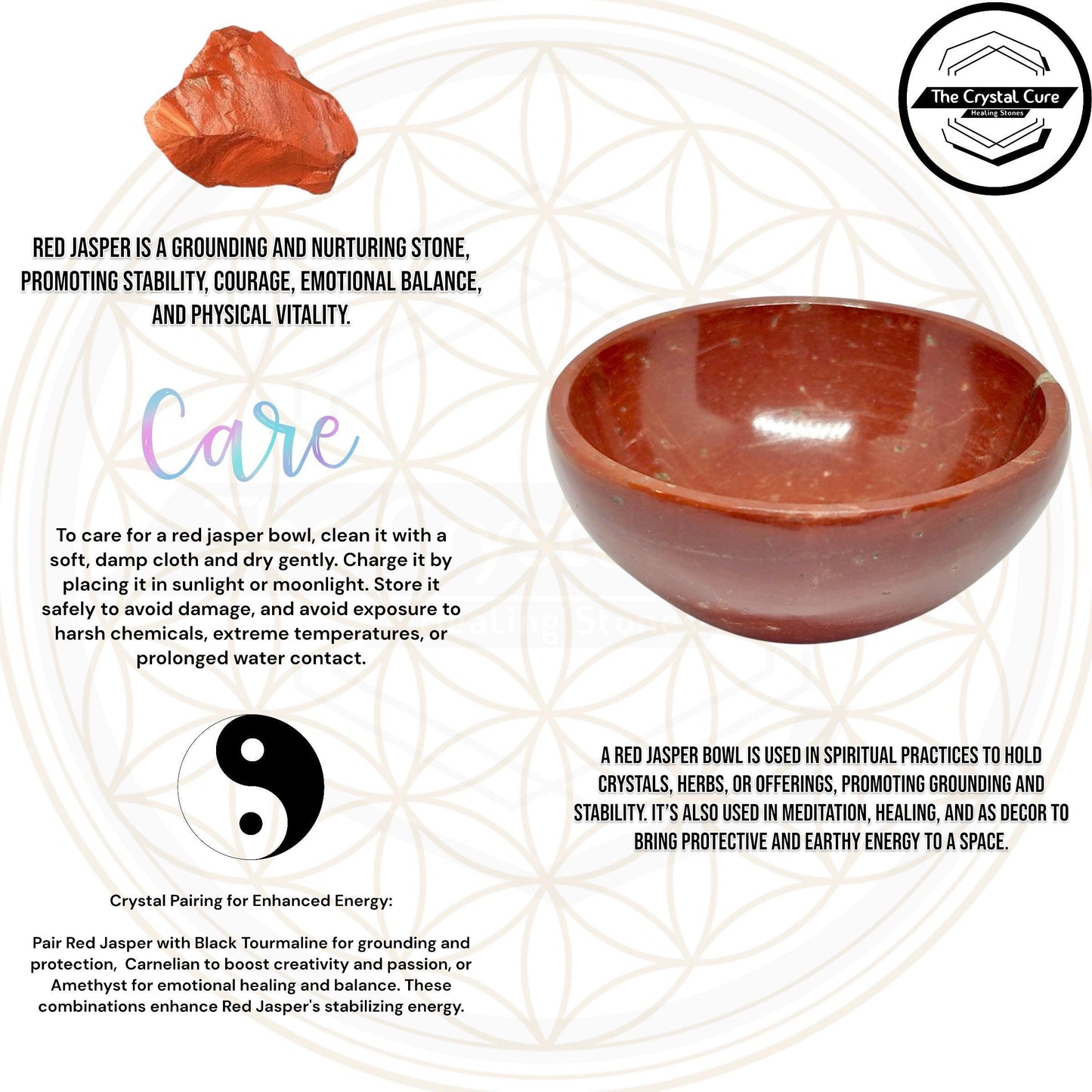 Red Jasper Gemstone Bowl | Natural Stone Bowl | Small Crystal Bowl for Meditation | Healing Stone Bowl | Chakra Decor| Energy Cleansing Tool