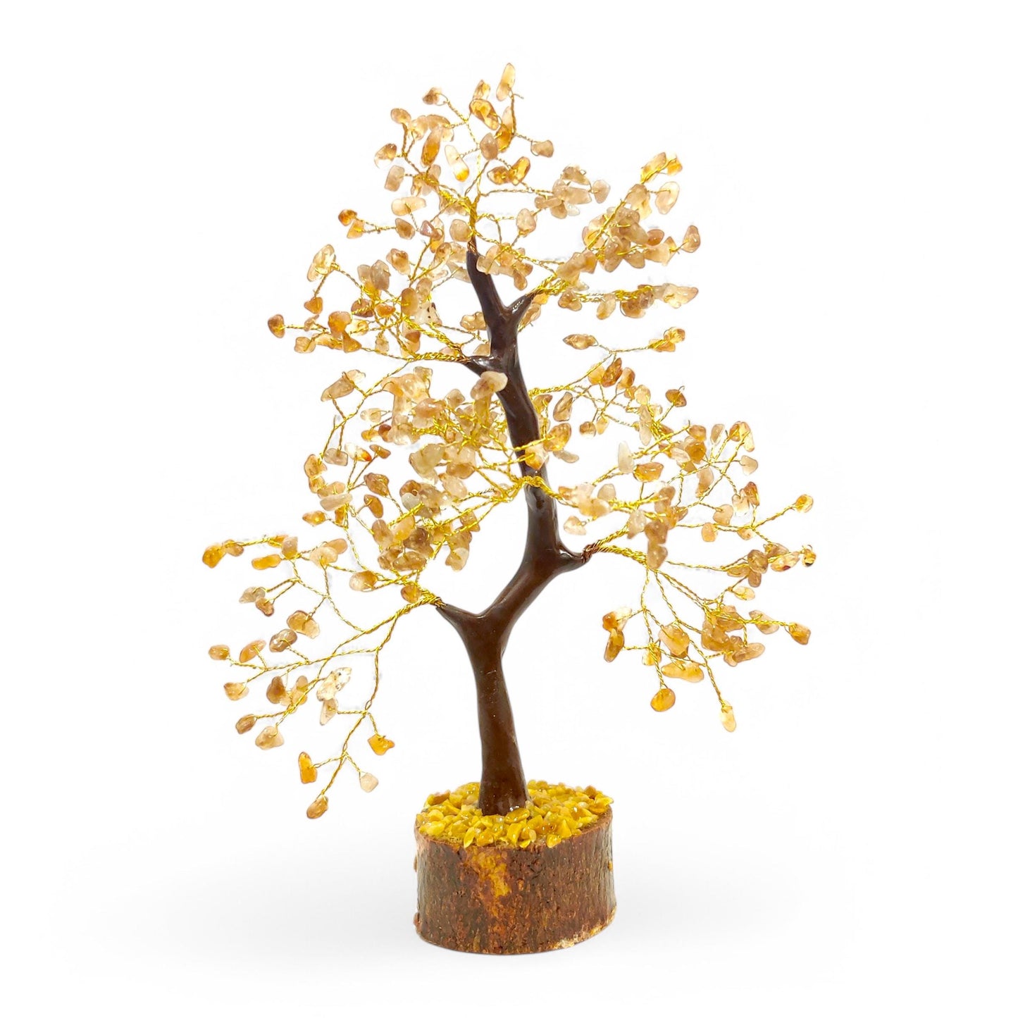 Citrine Crystal Tree | Abundance Gemstone Bonsai | Prosperity Decor | Wealth Attraction | Reiki Energy | Meditation Aid | Feng Shui Gift