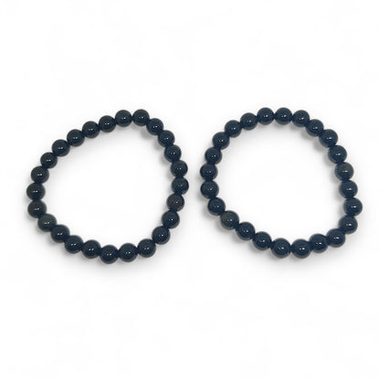 Genuine Black Obsidian Bracelet | Protection & Grounding | The Crystal Cure