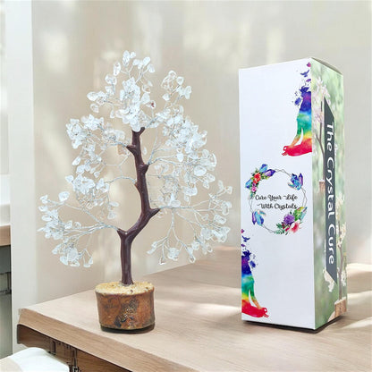 crystal bonsai tree meaning Clear Quartz Crystal Bonsai Tree | Handcrafted Gemstone Tree of Life