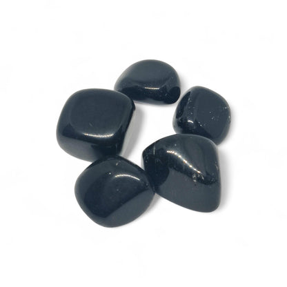 Obsidian Tumbled Stones | Natural Black Protection Crystal | Grounding Gemstone for Healing, Meditation, Reiki | Negative Energy Shield