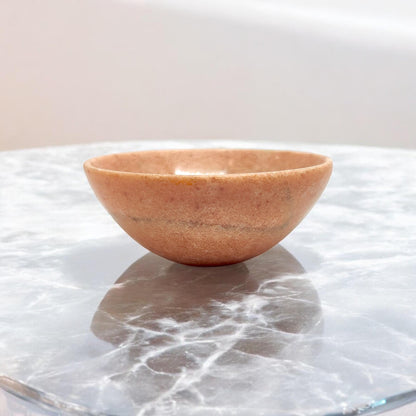 Peach Moonstone Bowl 2 inch | Crystal Bowl | Altar Bowl | Peach Moonstone Dish | Charging Bowl | Jewelry Holder | Reiki Healing | Gemstone