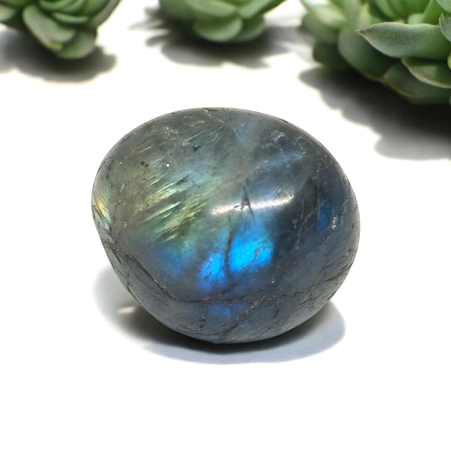 Labradorite Tumbled Stones | Flash Crystal for Intuition & Magic | Healing Gemstones | Meditation, Protection, Transformation | TCC