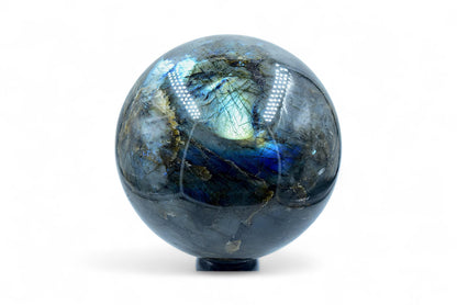Large Labradorite Crystal Stone Sphere| Labradorite Big Size Gemstone Ball | Perfect for Meditation & Home Decor | Rare Collectible | Sale