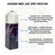 Celestial Guardian Crystal Tower, Clear Quartz Amethyst Black Tourmaline, Healing Stone, Protection, Grounding, Meditation Gift, Spiritual