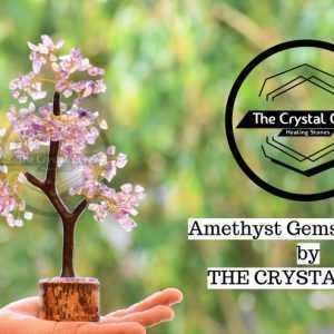 Amethyst Healing Gemstone Tree