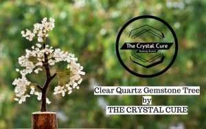 Clear Quartz Gemstone Tree