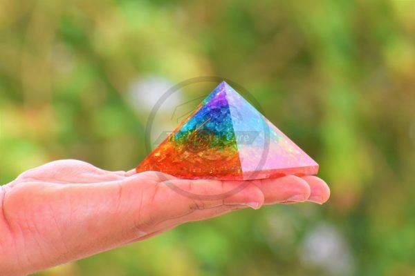 Onyx Orgonite Pyramid